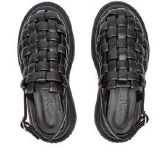 A.W.A.K.E. MODE Women's Wilma Chubby Sport Mule in Black new 6 - Picture 2 of 6